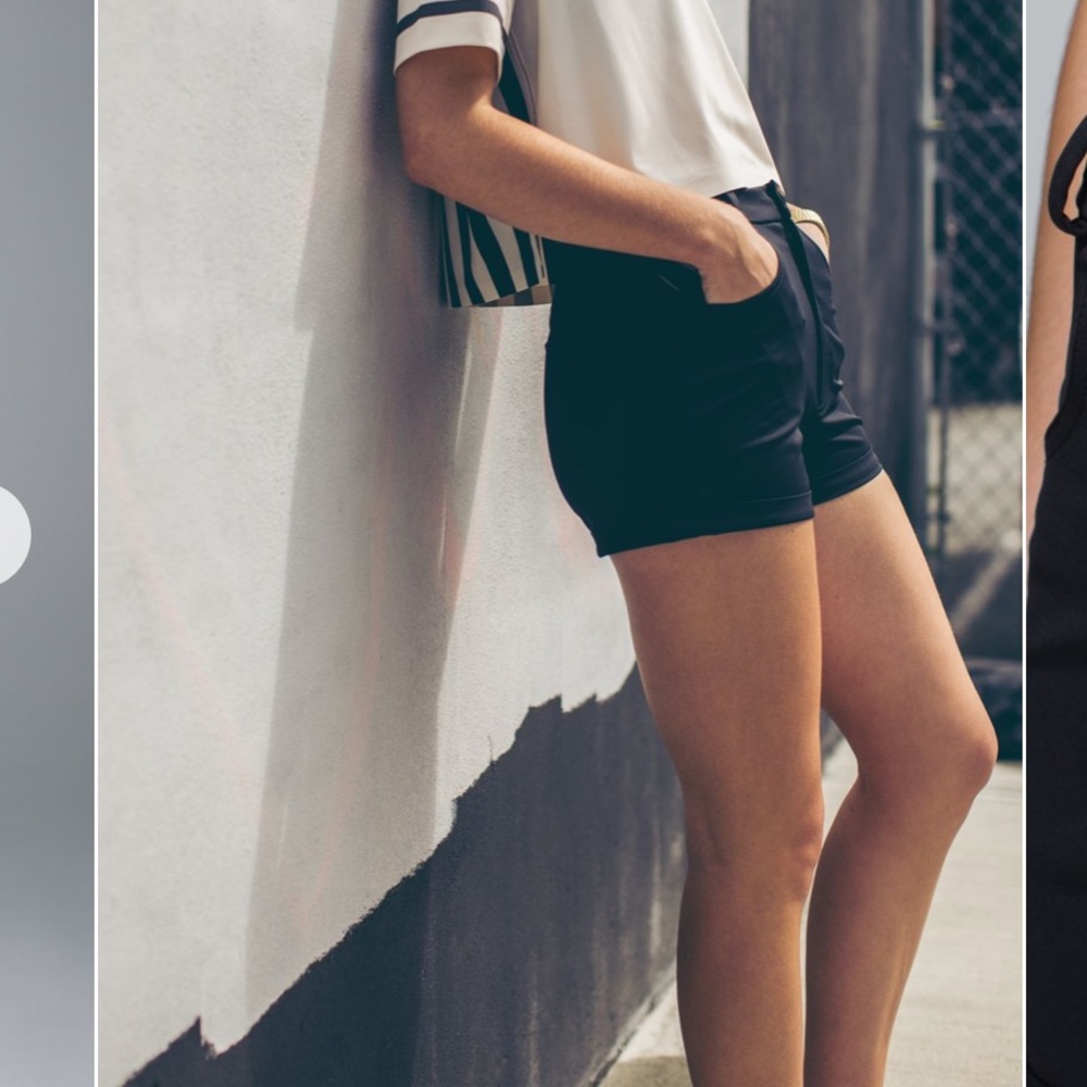 Like new Lululemon Get it On Shorts, Black